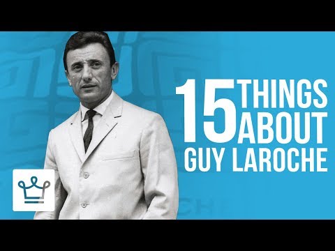 15 Things You Didn’t Know About Guy Laroche