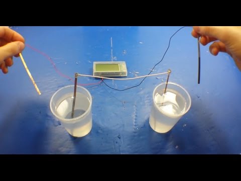 Can Water Power A Potato Clock?