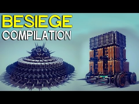 ►Besiege Compilation - Medieval machines