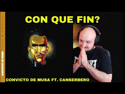 Convicto de Musa - Con que Fin? feat. Canserbero // BATERISTA REACCIONA // Nacho Lahuerta