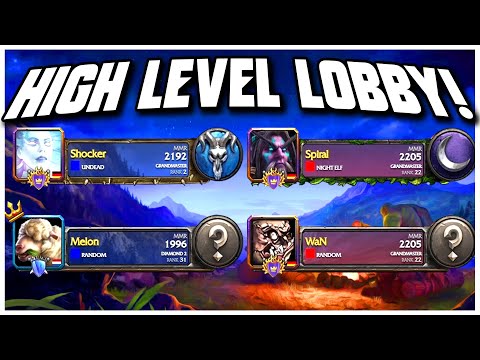 Grubby | WC3 2v2 | A High Level Lobby!
