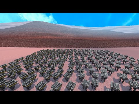 5,000,000 alien MONSTERS vs T45 Elite, TANK & Shotgun!! UEBS 2 MASSIVE Battle