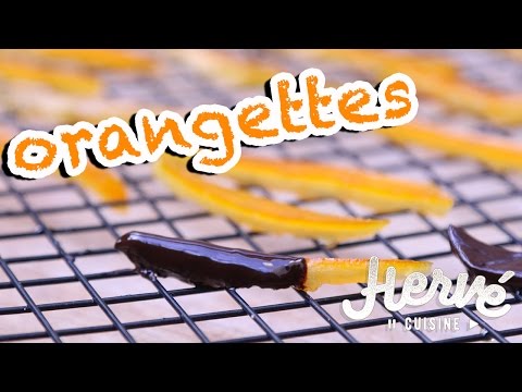 How to make chocolate ORANGETTES?