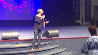 Leandria Johnson &quot;Just Another Day&quot; killed it with no voice!!!