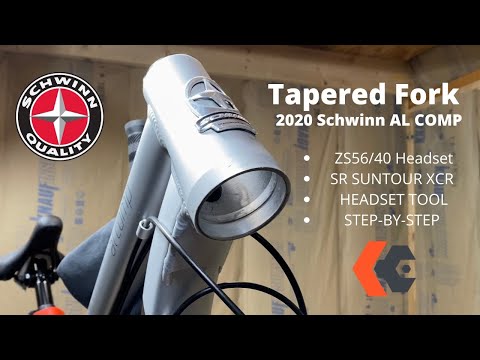 2020 - 2023 Schwinn AL Comp Tapered Fork Upgrade | also works on the new Boundary, Taff and Axum