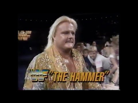 Greg Valentine vs The Barbarian   Prime Time March 4th, 1991