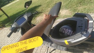 How to open Ather boot