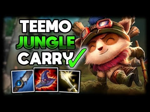 Teemo Jungle CARRY Commentary Guide - League of Legends