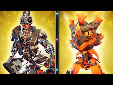GENERAL D-ZERO & MOLTEN FIRESNAP Rux Legendary Costume - Plants vs Zombies Battle For Neighborville