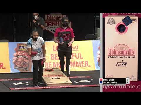 Sarah Cassidy AND1 Cornhole