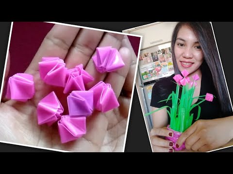 #starfromstraw #strawflower HOW TO MAKE A STAR OUT OF STRAW/STRAW FLOWERS