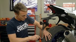 How To Plug A Motorcycle Tire | MC GARAGE