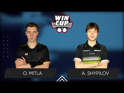 18:00 Oleksii Mitla - Anton Shypilov 14.09.2024 WinCup Master. TABLE 1