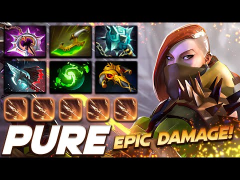 Pure Windranger - EPIC DAMAGE - Dota 2 Pro Gameplay [Watch & Learn]