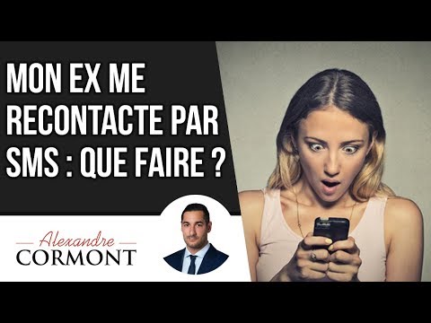 Mon ex me recontacte par sms : Que dois je faire ?
