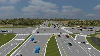 How to drive SR 82  Continuous Flow Intersection (CFI)