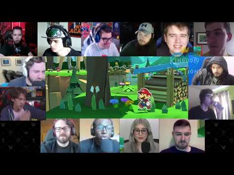 A Closer Look at Paper Mario The Origami King Reaction Mashup