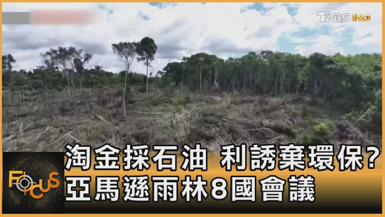 淘金採石油.利誘棄環保?亞馬遜雨林8國會議