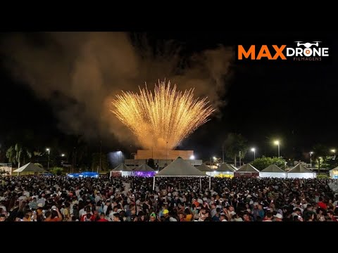 Reveillon 🥂 de Luz 2023 Praça da Liberdade Ouro Preto do Oeste ..
