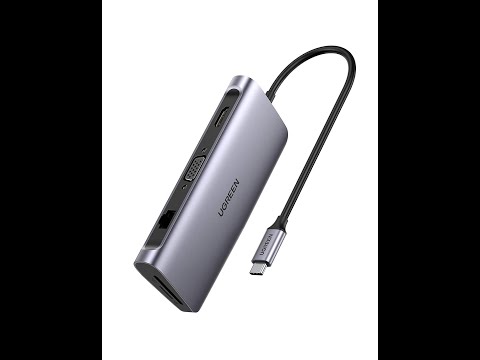 UGREEN USB C 9 IN 1 MULTIFUNCTIONAL ADAPTER UNBOXING | ENGLISH | WITH DEMO |