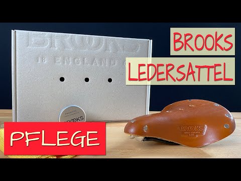 Brooks Ledersattel Pflege | fetten/pflegen mit ”Proofide” von Brooks