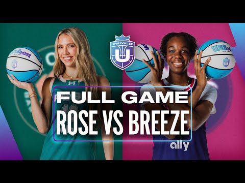 FULL GAME: BREEZE vs. ROSE | Jan 11,2025  | Unrivaled Basketball