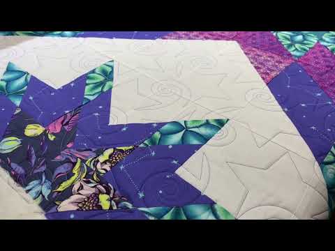 Barb’s “Big Big Star” quilt