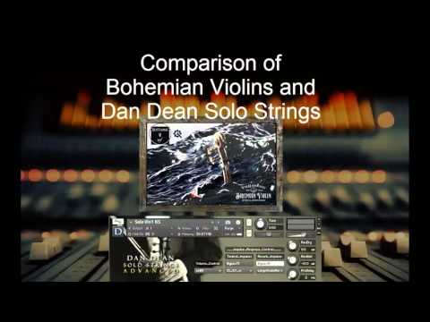 Bohemian Violin Video Comparison with Dan Dean Solo Strings