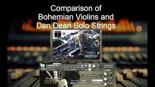 Bohemian Violin Video Comparison with Dan Dean Solo Strings