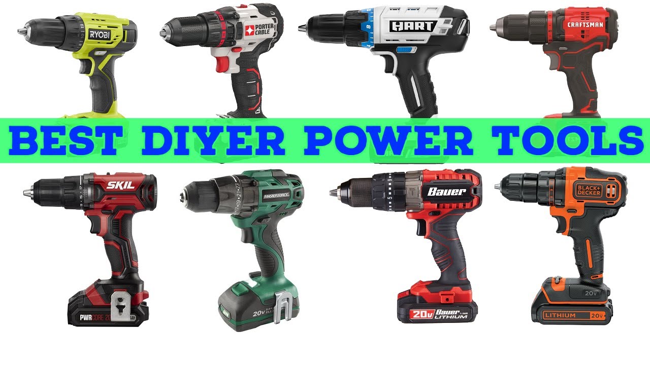 Best Power Tool Brands for DIYERS & Weekend Warriors