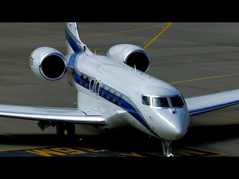 Gulfstream G650 rush hour in Zürich during WEF 2022