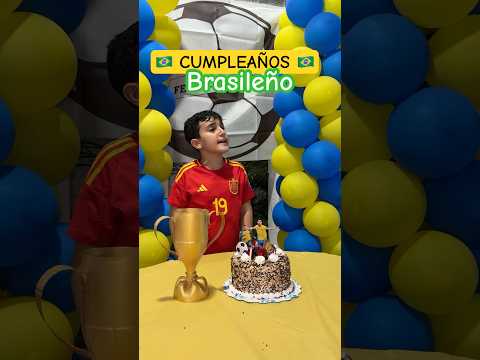 Así le cantamos cumpleaños al 🇧🇷APLAUDIDOR BRASILEÑO🇧🇷 #short #humor #comedia