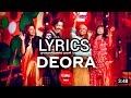 Deora song Lyrics