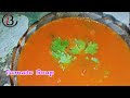 Tomato Soup in Telugu | Quick and Easy Recipe | Home Style Soup Recipe