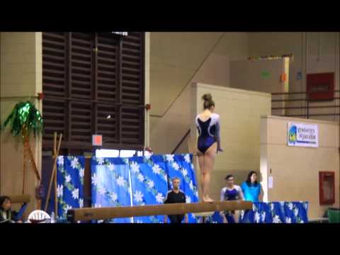 Hannah Gleason level 10 Beam Routine