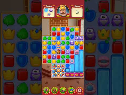 Game Royal Match. Passing level 705 in the royal competition.