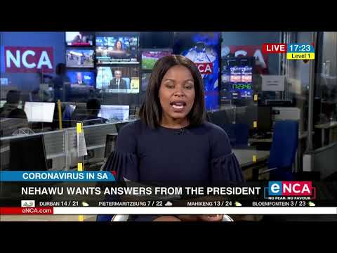 Nehawu wants answers from Ramaphosa