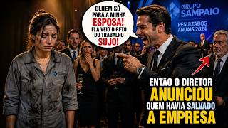 Meu marido zombou do meu uniforme na festa. Então o diretor revelou quem salvou a empresa