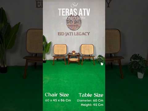 SET TERAS ATV ROTAN