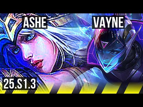 ASHE & Nidalee vs VAYNE & Elise (ADC) | KR Challenger | 25.S1.3