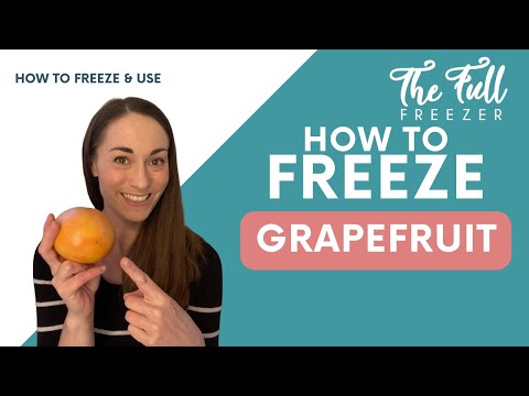 Can I Freeze Grapefruit? 🍊