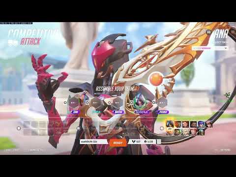 20K HEALS! Gale INSANE #1 Ana Overwatch 2 Season 13 Top 500 Gameplay