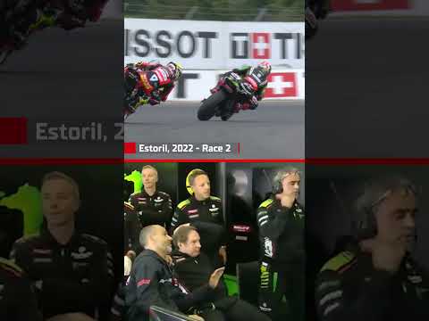 Throwback time! 🔙 Pure joy in Rea's box after his win at Estoril 🏆 | 2022 #EstorilWorldSBK 🇵🇹
