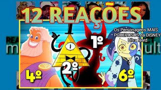 12 REAÇÕES | MULT REACT | Os Personagens MAIS PODEROSOS da DISNEY