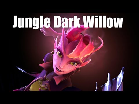 DoTa 2 How To jungle Dark Willow Patch 7.22g