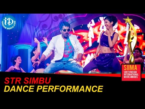 STR Simbu Energetic Dance Performance @ SIIMA 2014, Malaysia