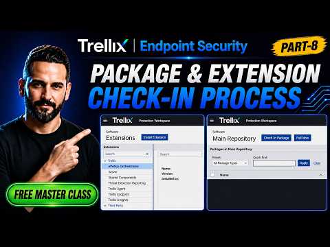 Trellix ENS package and extension check-in
