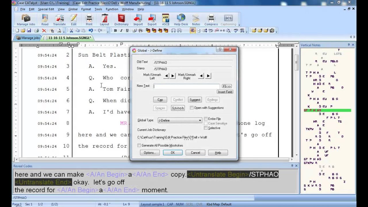 CATalyst Training: Q/A/C/By Lines