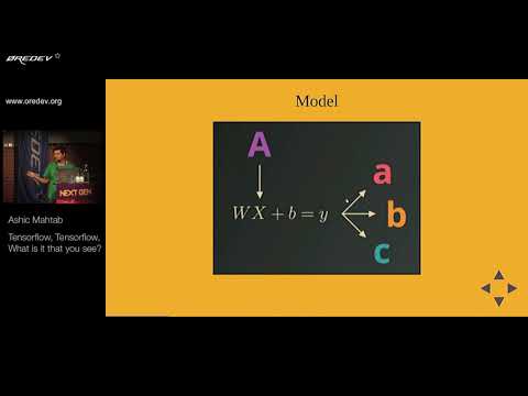 Øredev 2017 - Ashic Mahtab - Tensorflow, Tensorflow, What is it that you see?