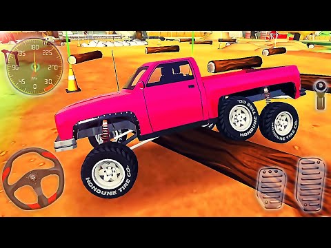 Offroad Jeep 6x6 Driver Adventure - SUV Driving Hilly Stunts Simulator - Best Android GamePlay #2